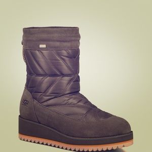 💯Uggs women’s beck suede & Nylon boots